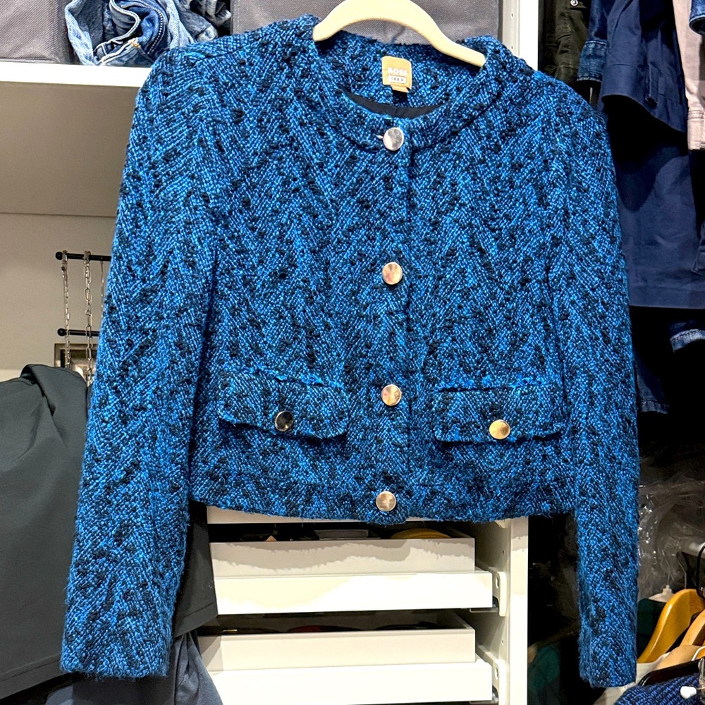 Boss cropped blazer US 2 $645